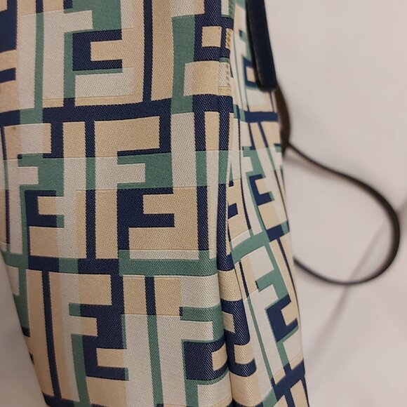 Fendi multicolor Zucca Canvass Shoulder Bag - Picture 6 of 9